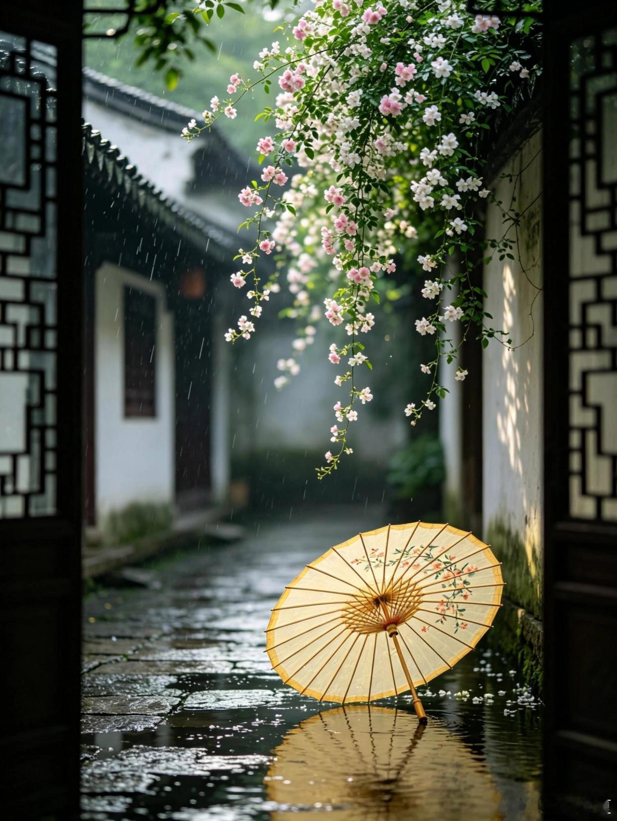 从暮春到浅夏，拾花听雨，坐看岁月成诗～ 