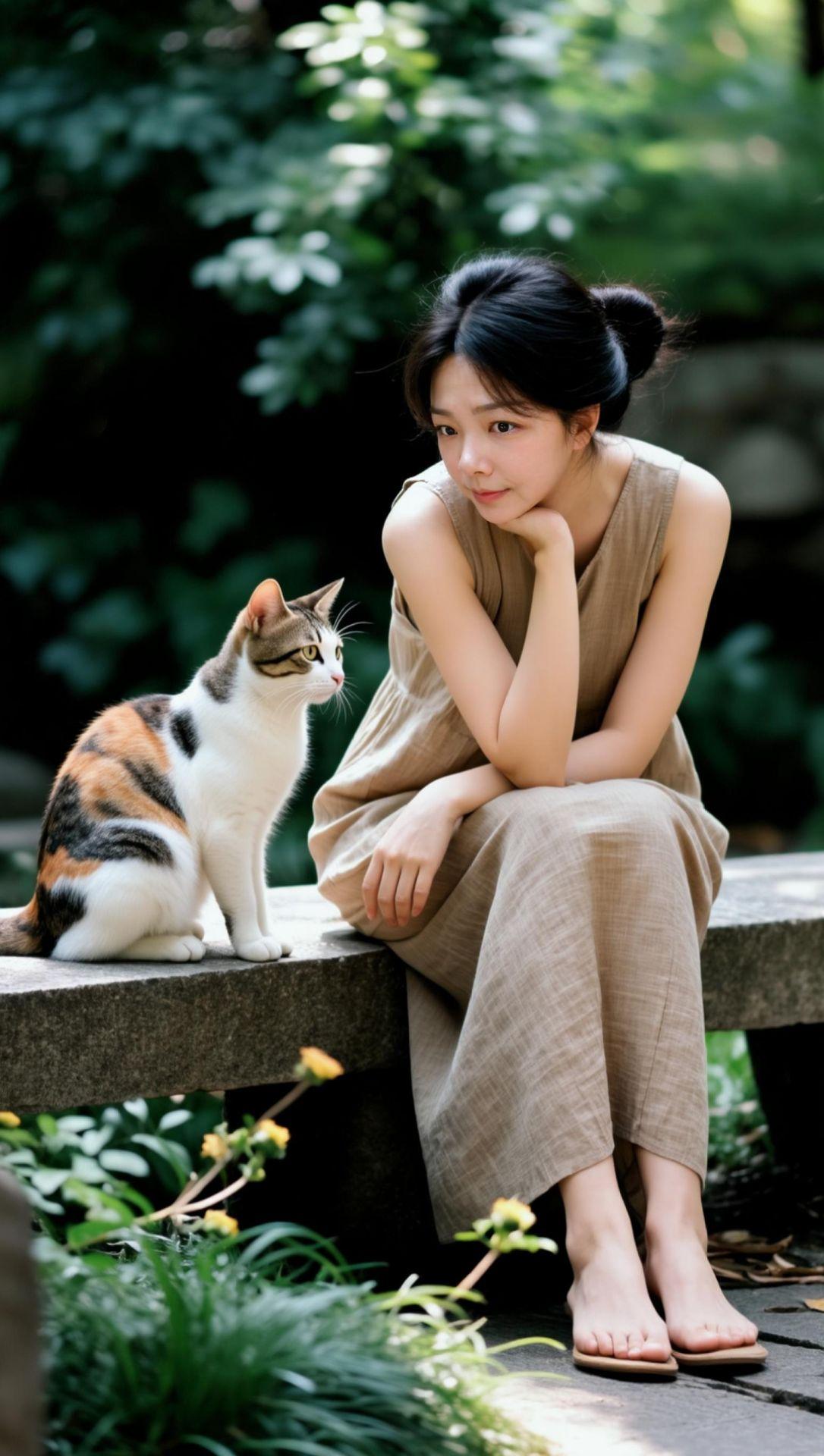 AI猫畔静影