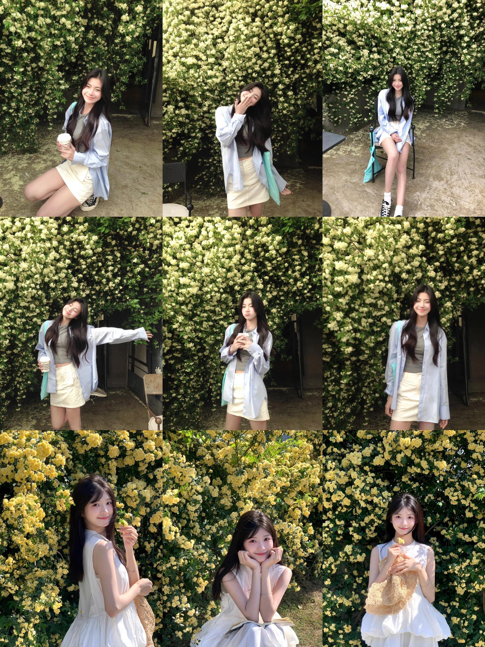 81个｜💐春日花墙拍照姿势分享｜万能出片公式 ​​​