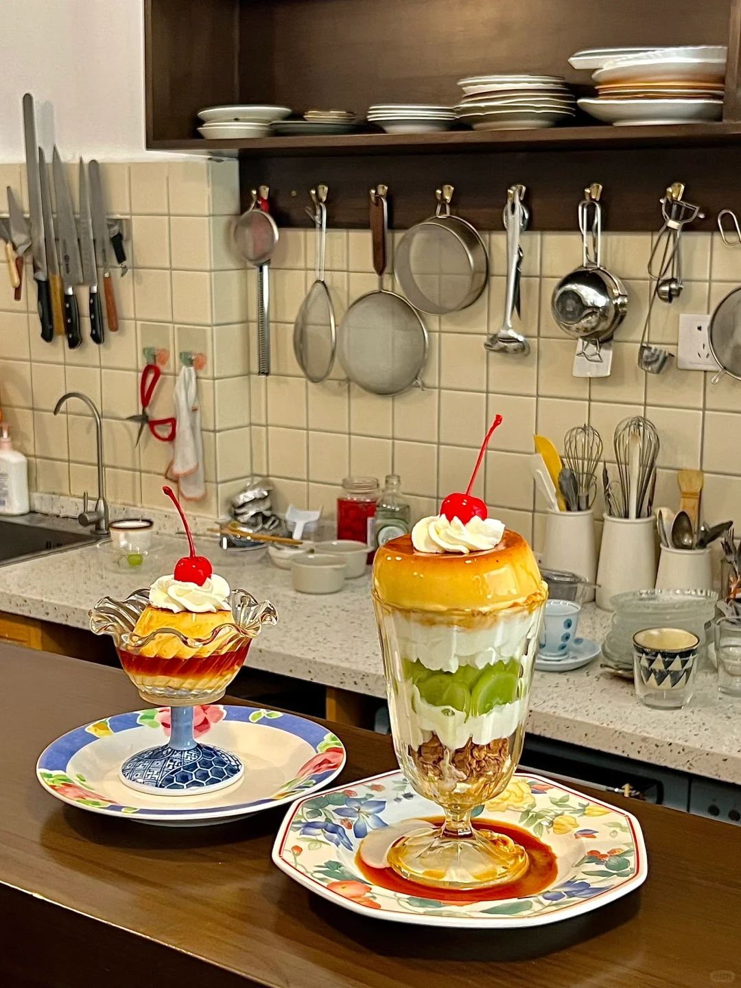 在杭州！吃到了日漫同款布丁芭菲🍮