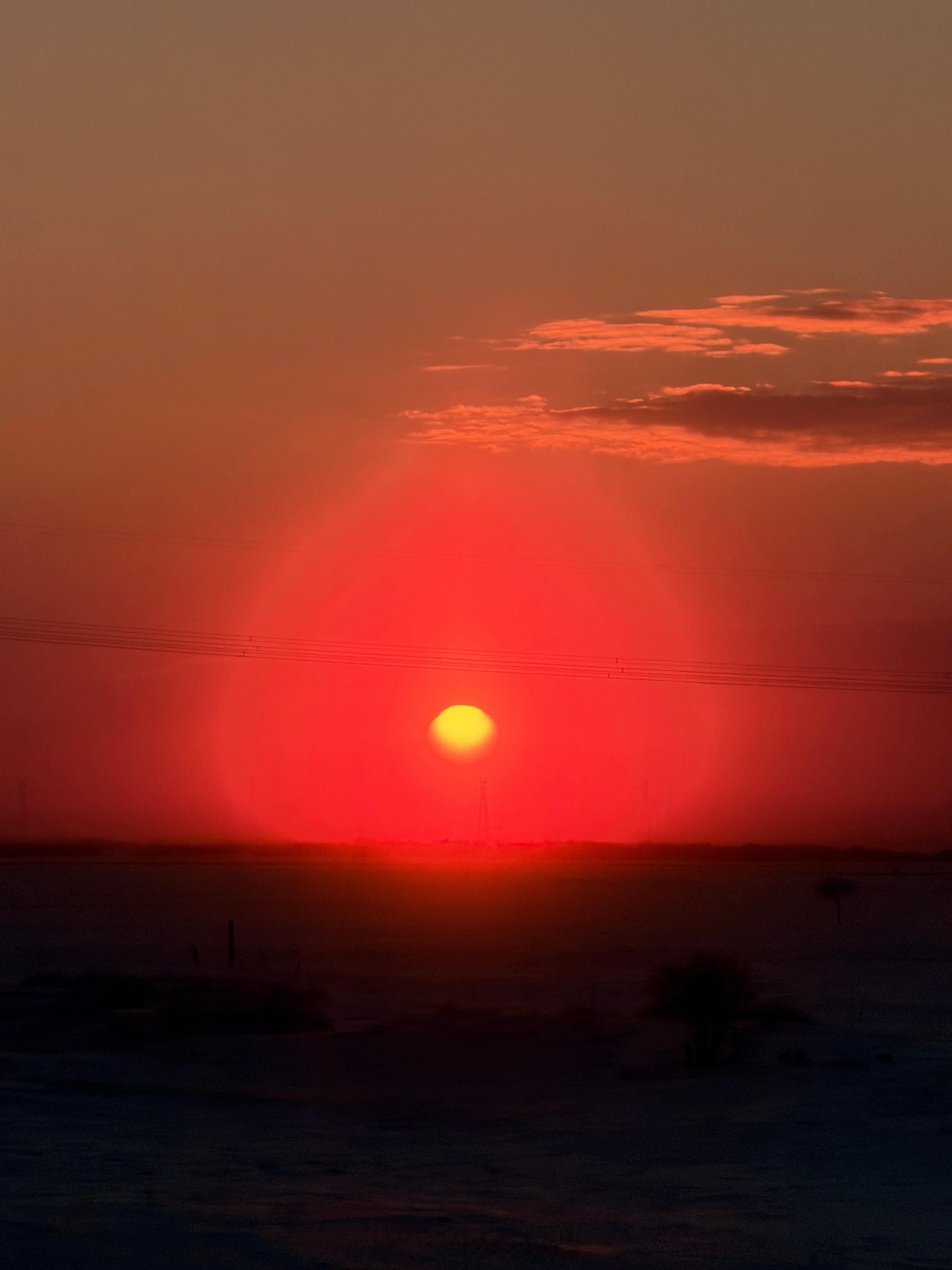 呼伦贝尔的日出太美了～ 呼伦贝尔