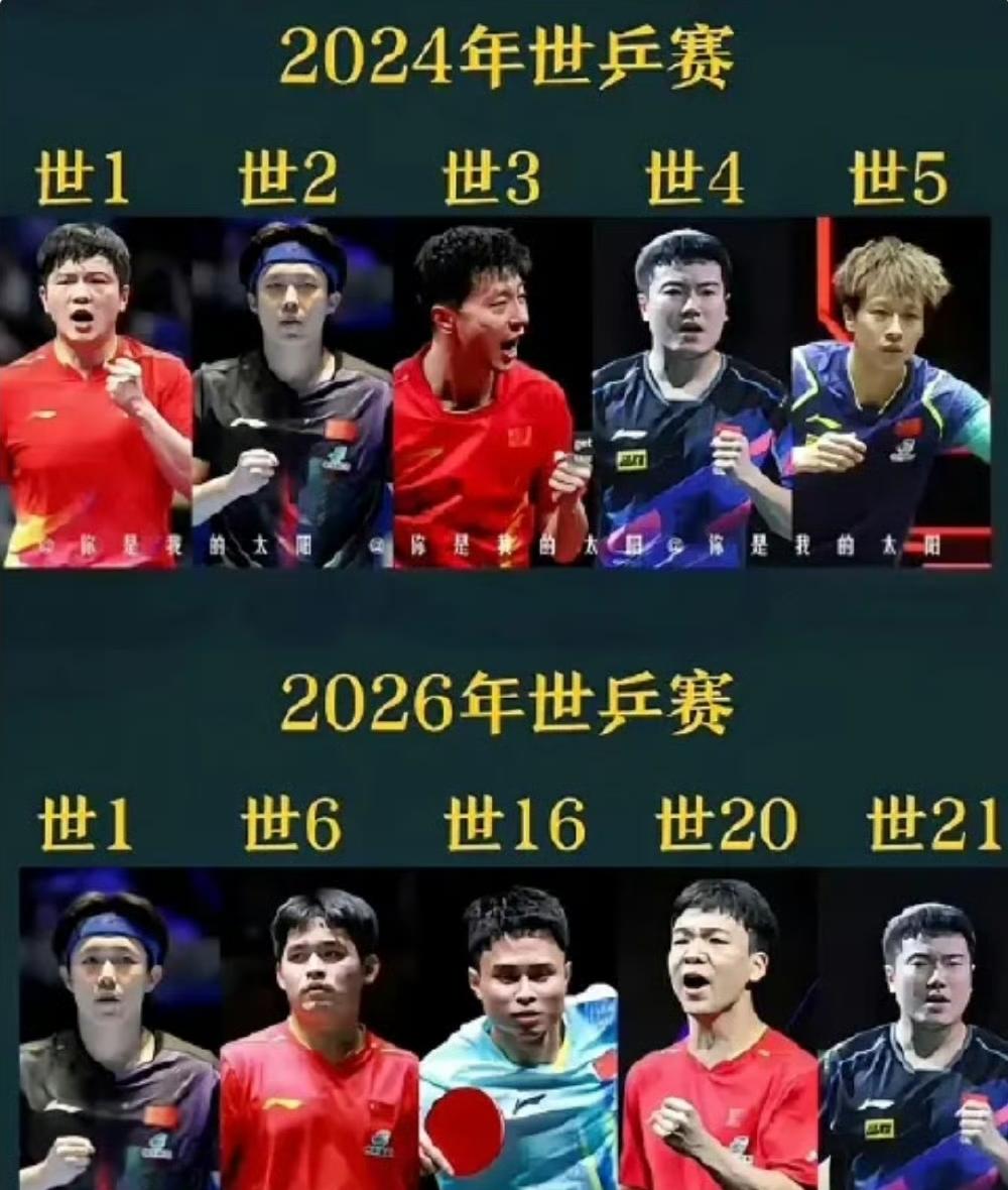 今天看了国乒团体赛的成绩，接连败给韩国和瑞典，心里好气。但对比了一下阵容，心里又