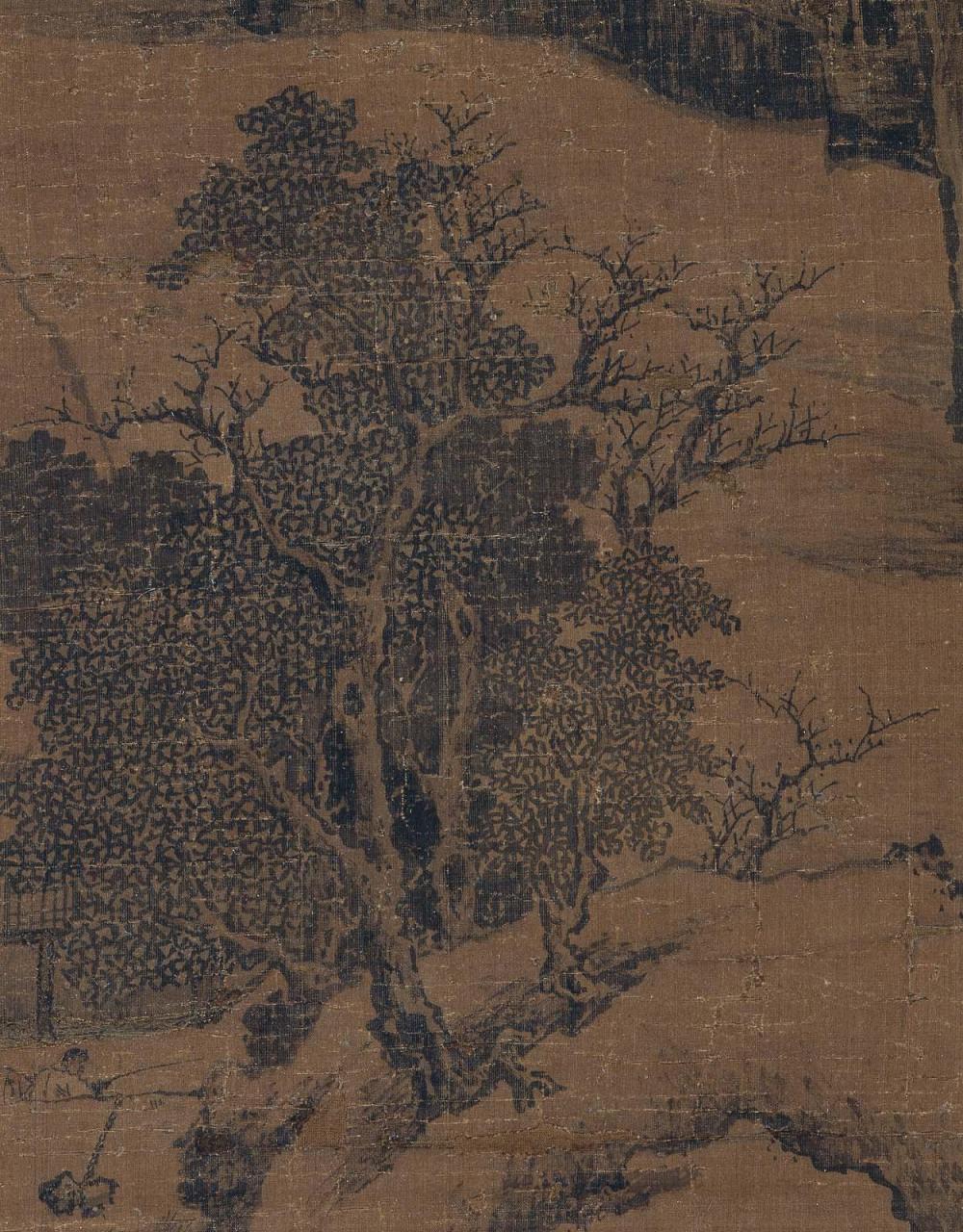 波士顿美术馆藏南宋《盘车图》旧传 朱锐 