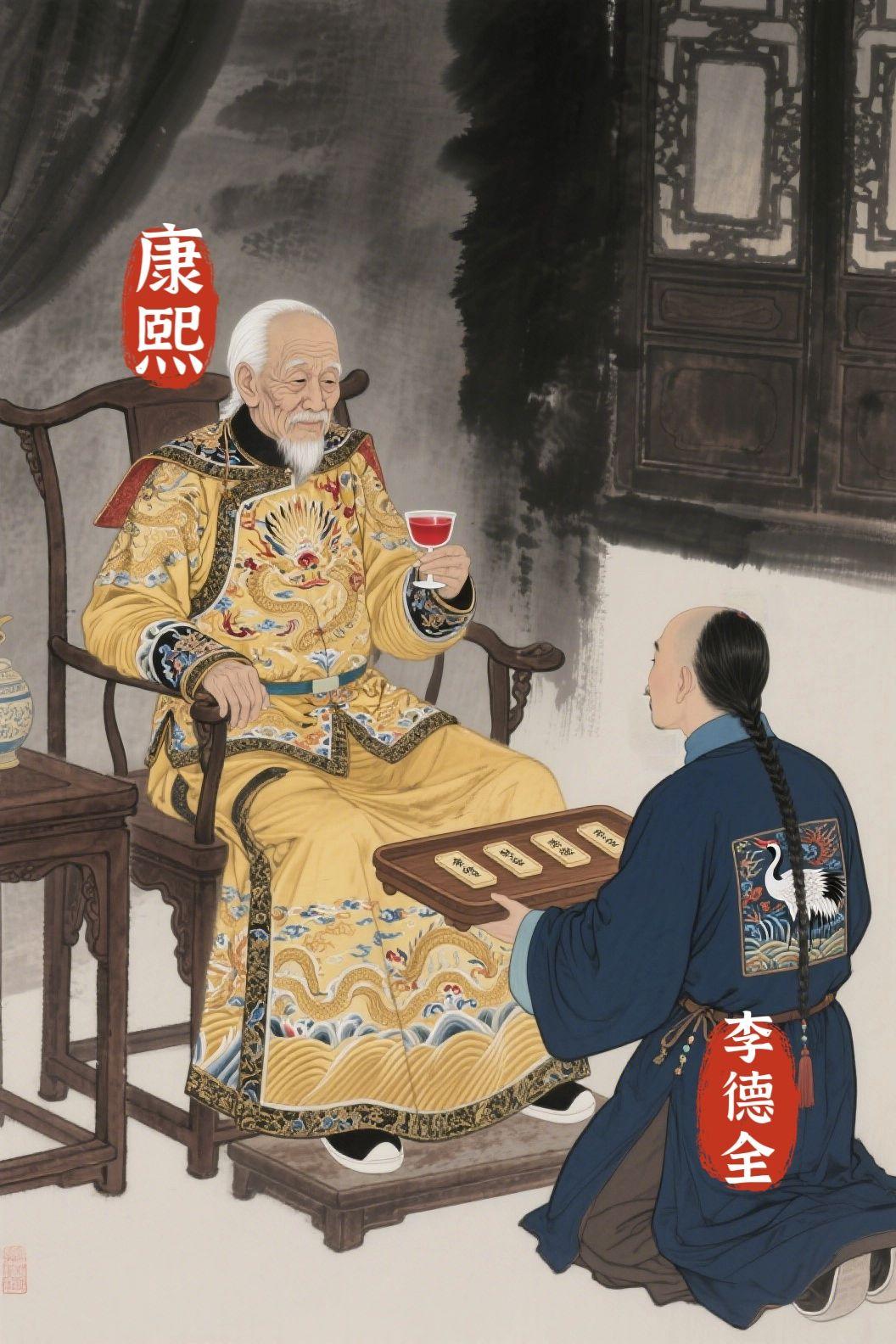 康熙连翻了六天牌子…