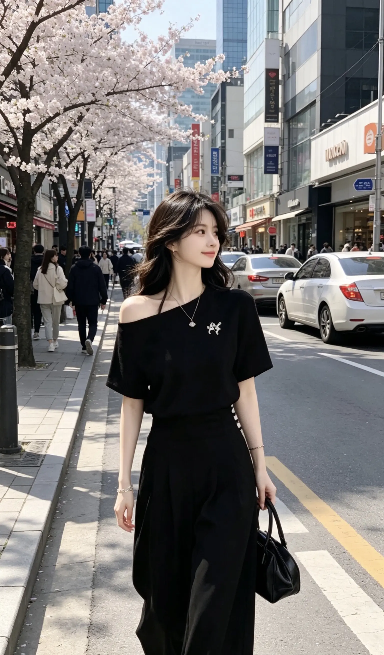漏肩有点美。这么穿有点又美又飒