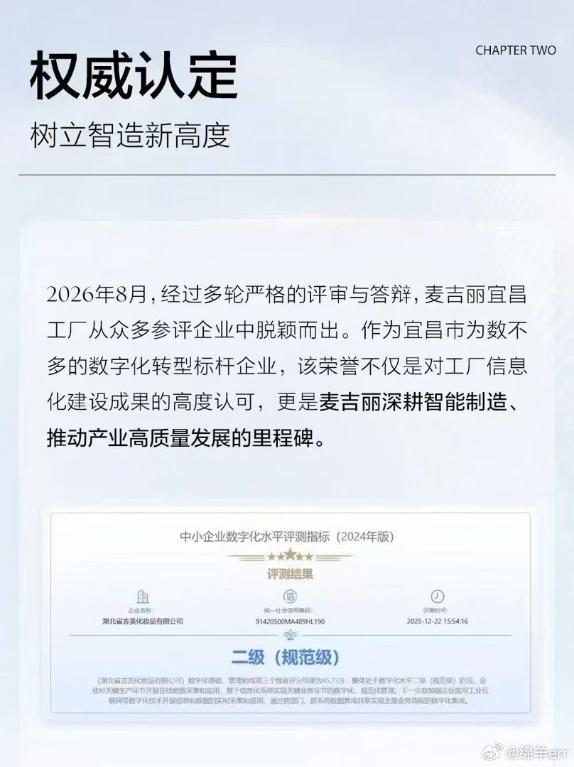 走进麦吉丽，自有国际一线配置级工厂～成为中国为数不多的护肤美妆标杆企业国家政府认