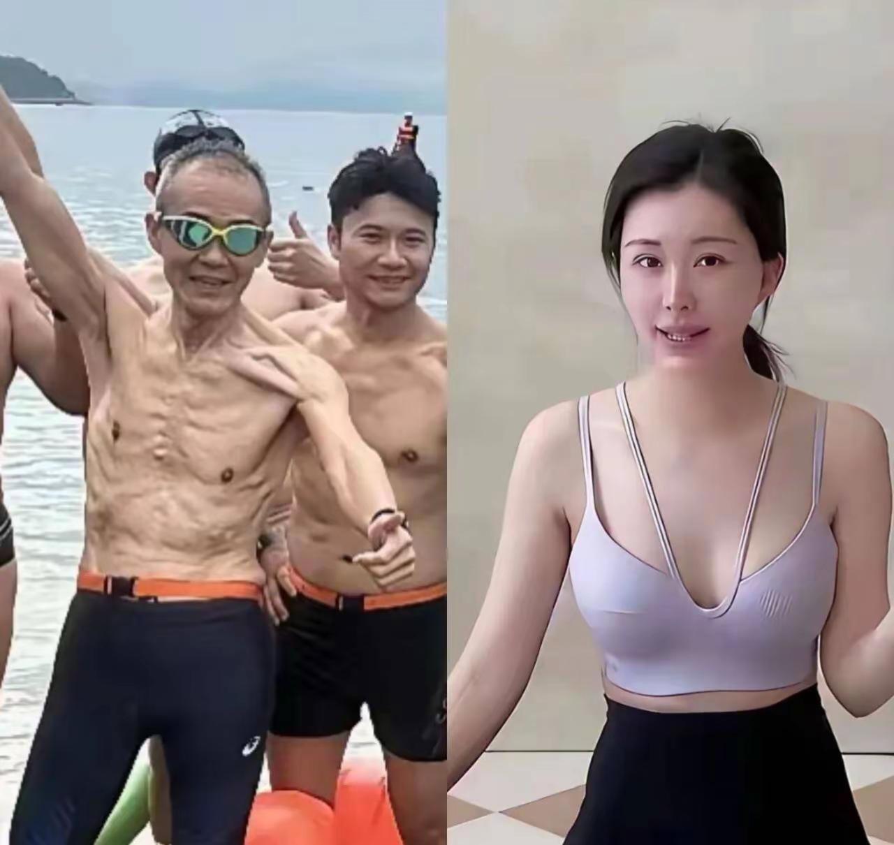 不贪财、不贪色的，纯纯的爱情在王石与田浦君之间荡漾开来！有人看了这幅照片之后感慨