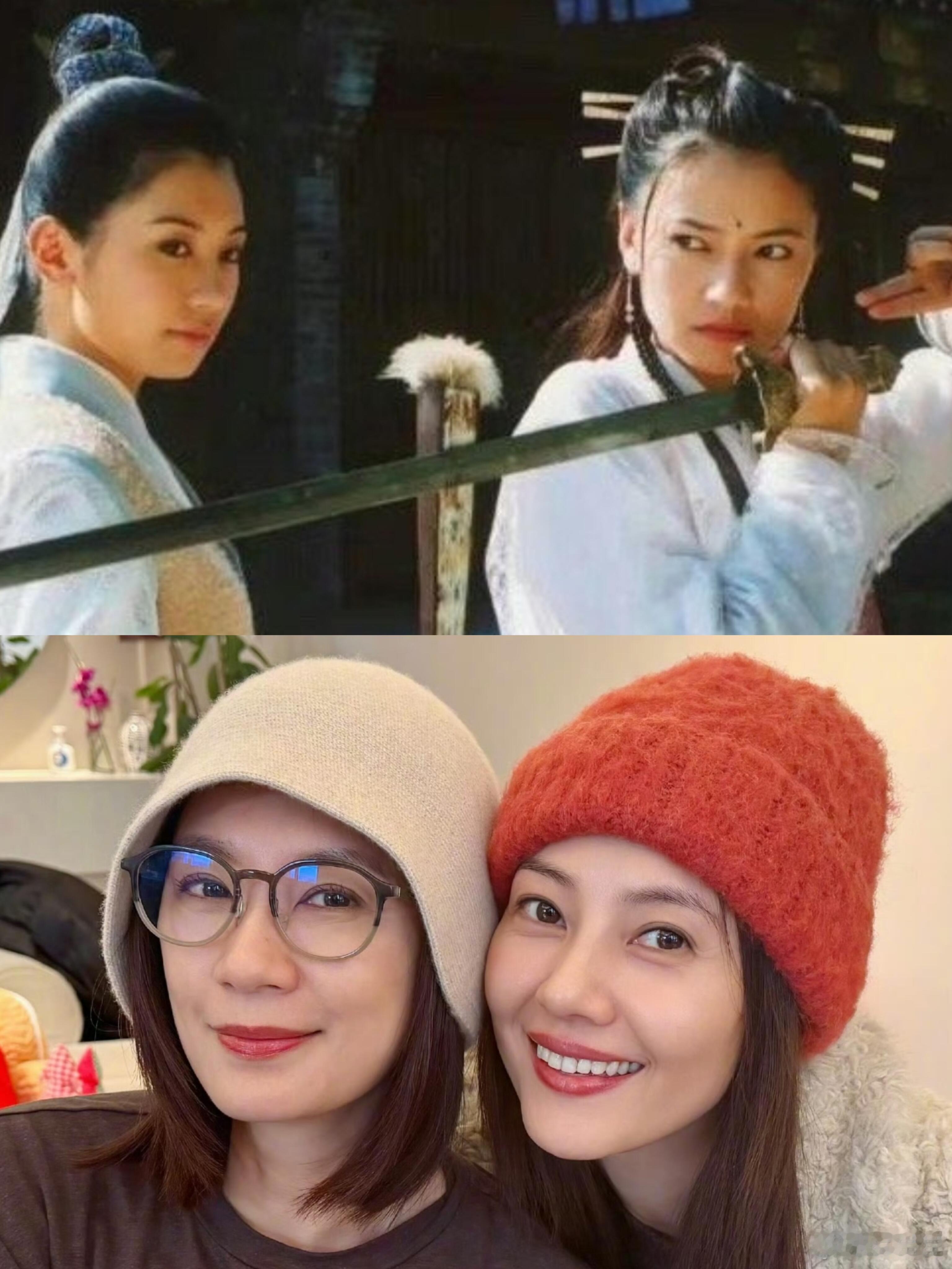 贾静雯74年的，51岁，高圆圆79年的，46岁。 