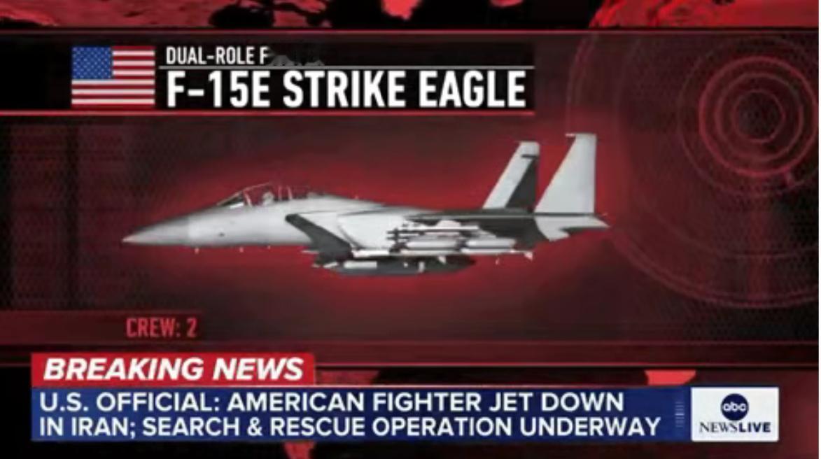 一位退役美国陆军上校对ABC表示：
​“伊朗使用红外系统而非传统雷达。美国战斗机