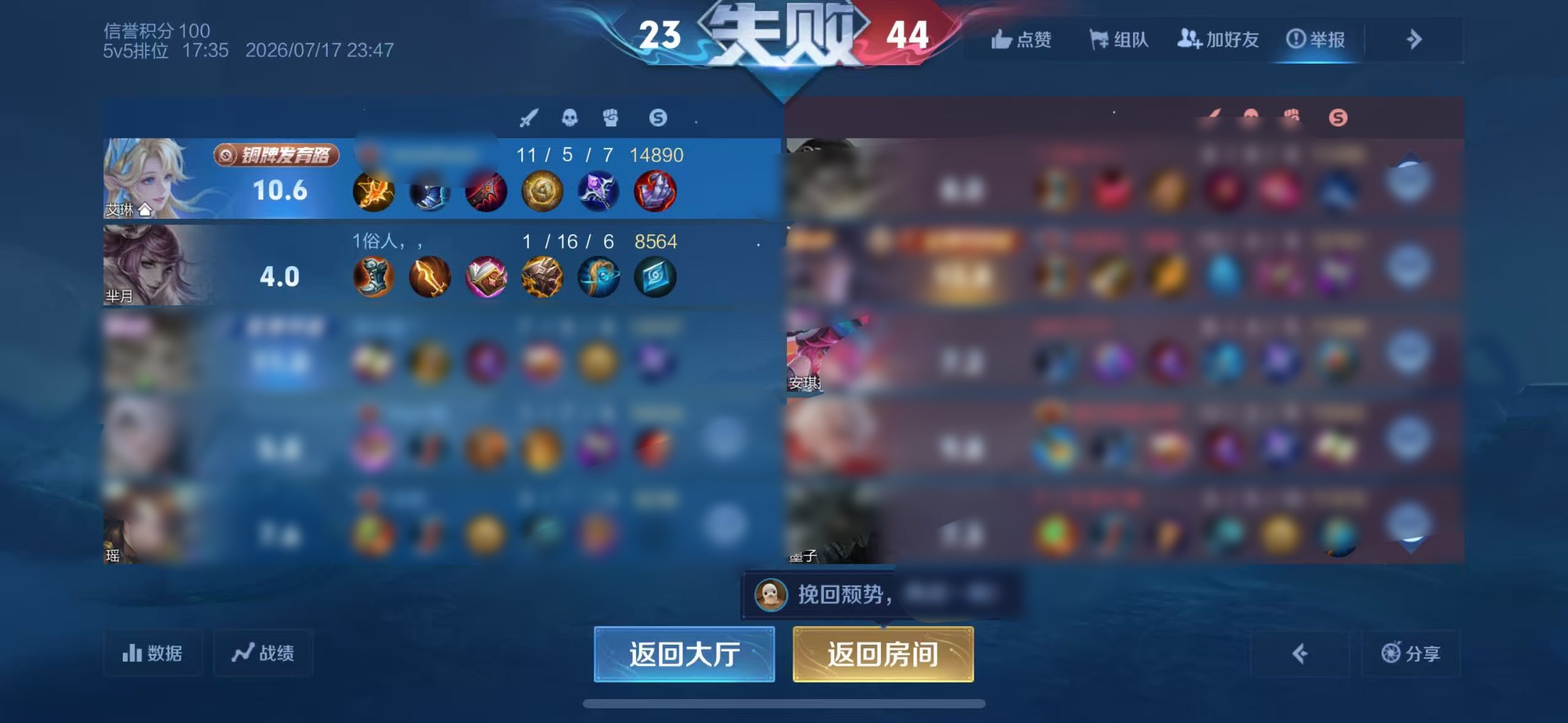 这1-16的芈月是拿什么部位打出来的。？ 
