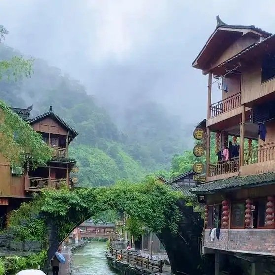 《看山心静，看水心宽，何以解忧，唯有山水 》播放量：15万点赞量：1430 ​​