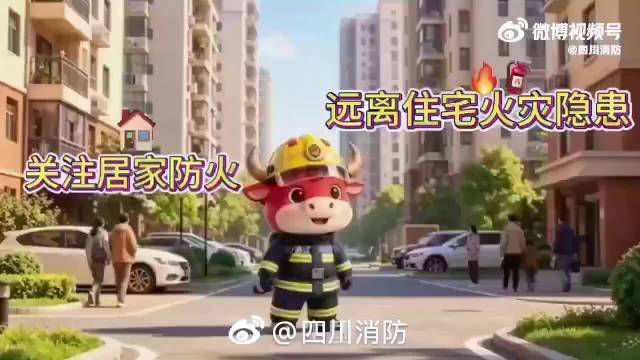 #川川讲消防[超话]# 【#住户在门口装4个监控还挂一把菜刀#】居家安全无小事，装修、加装设施时不能