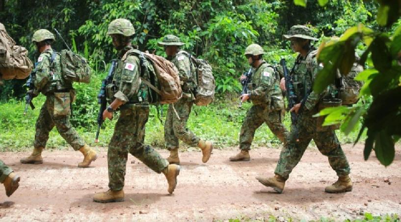 日本陆上自卫队姬路驻屯地公布，中部方面特科连队一名三等陆曹（即下士，曹为日本军衔