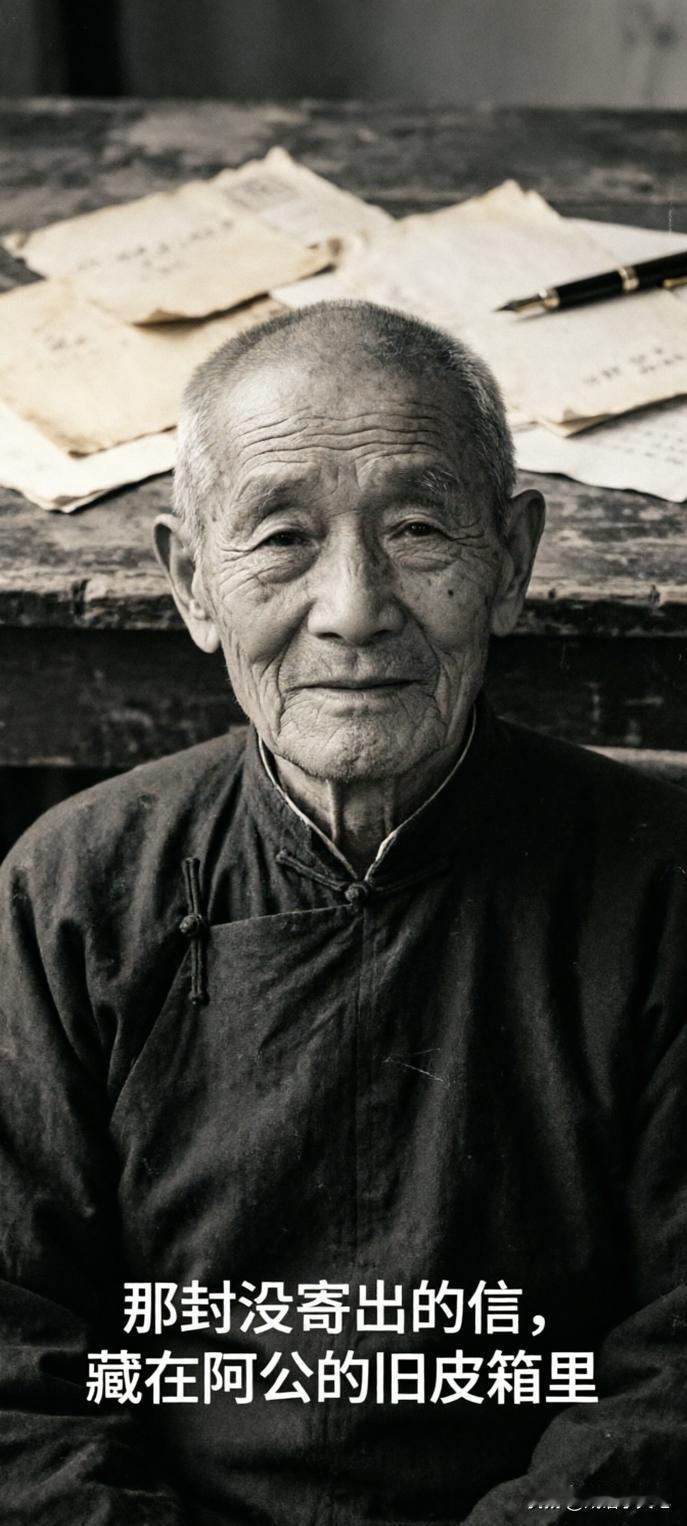 《那封没寄出的信，藏在阿公的旧皮箱里》看了《给阿嬷的情书》，眼泪止不住地流。屏幕