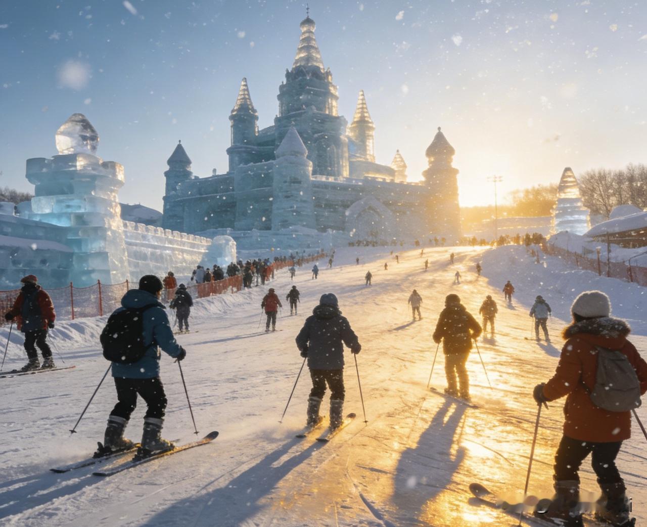 冰雪经济的热，不止于雪
 
当崇礼的雪道上出现越来越多异国面孔，当云南的高原雪山