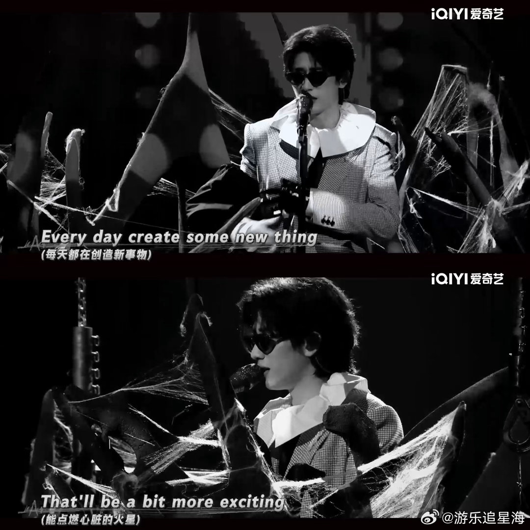 严浩翔FLY舞台掌控力这一块 严浩翔每次舞台都能给人惊喜！FLY从编曲到编舞全是