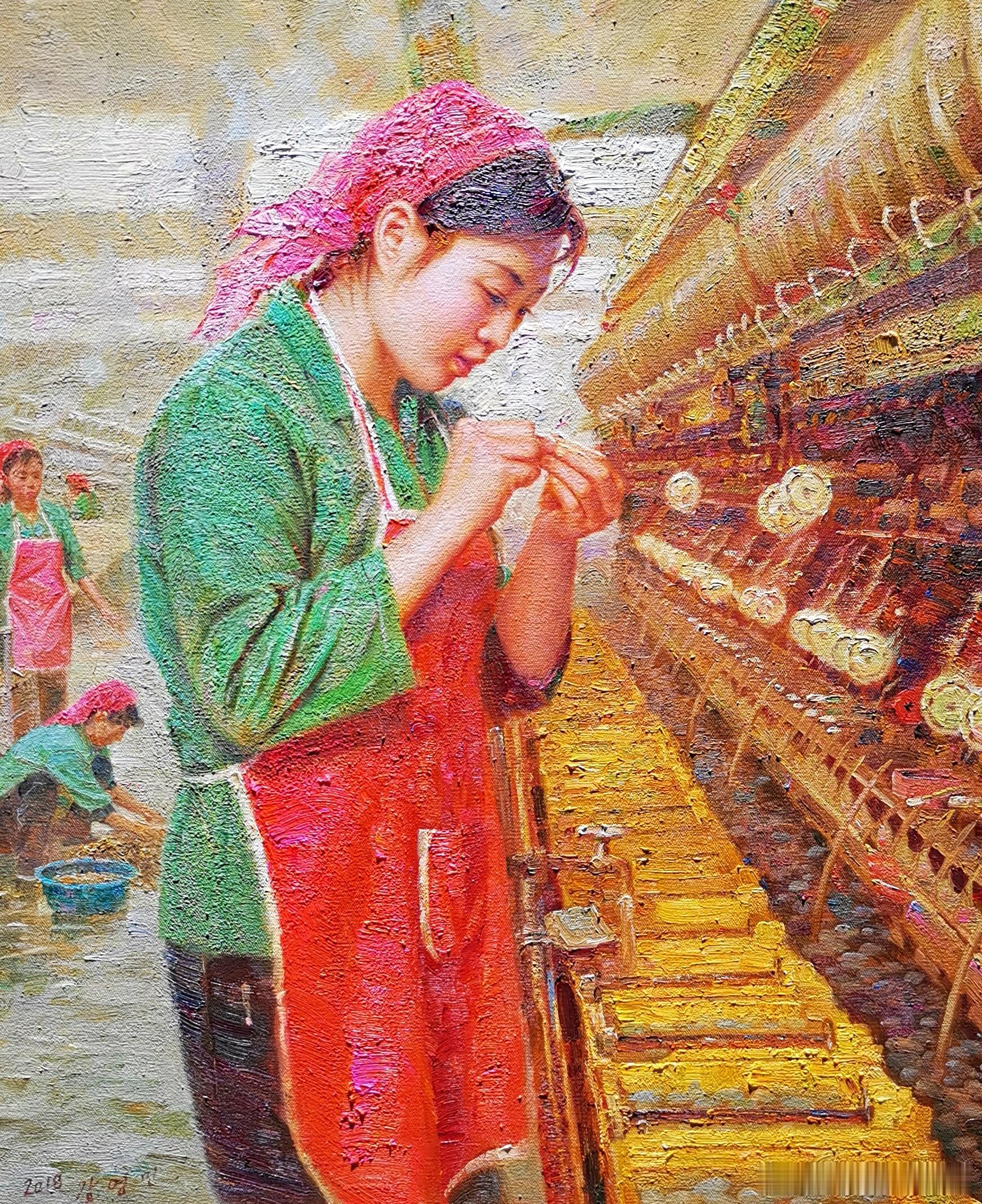 太原图书馆​《当代朝鲜油画精品展》 ​​​