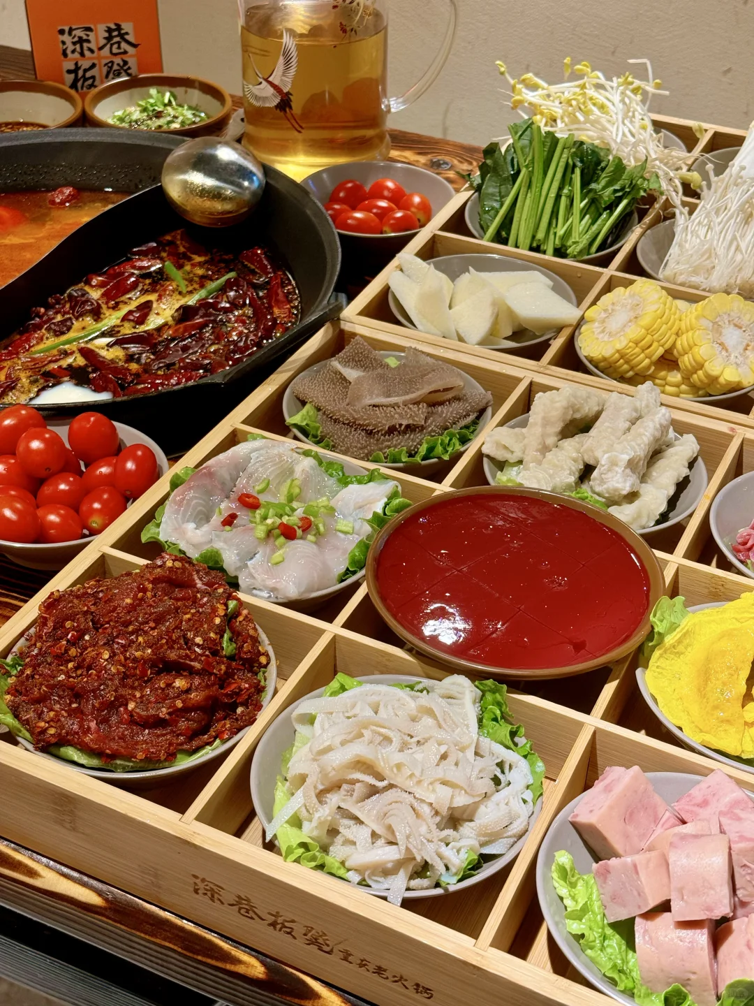 番禺重庆火锅新店🔥谁能拒绝这个18宫格哇