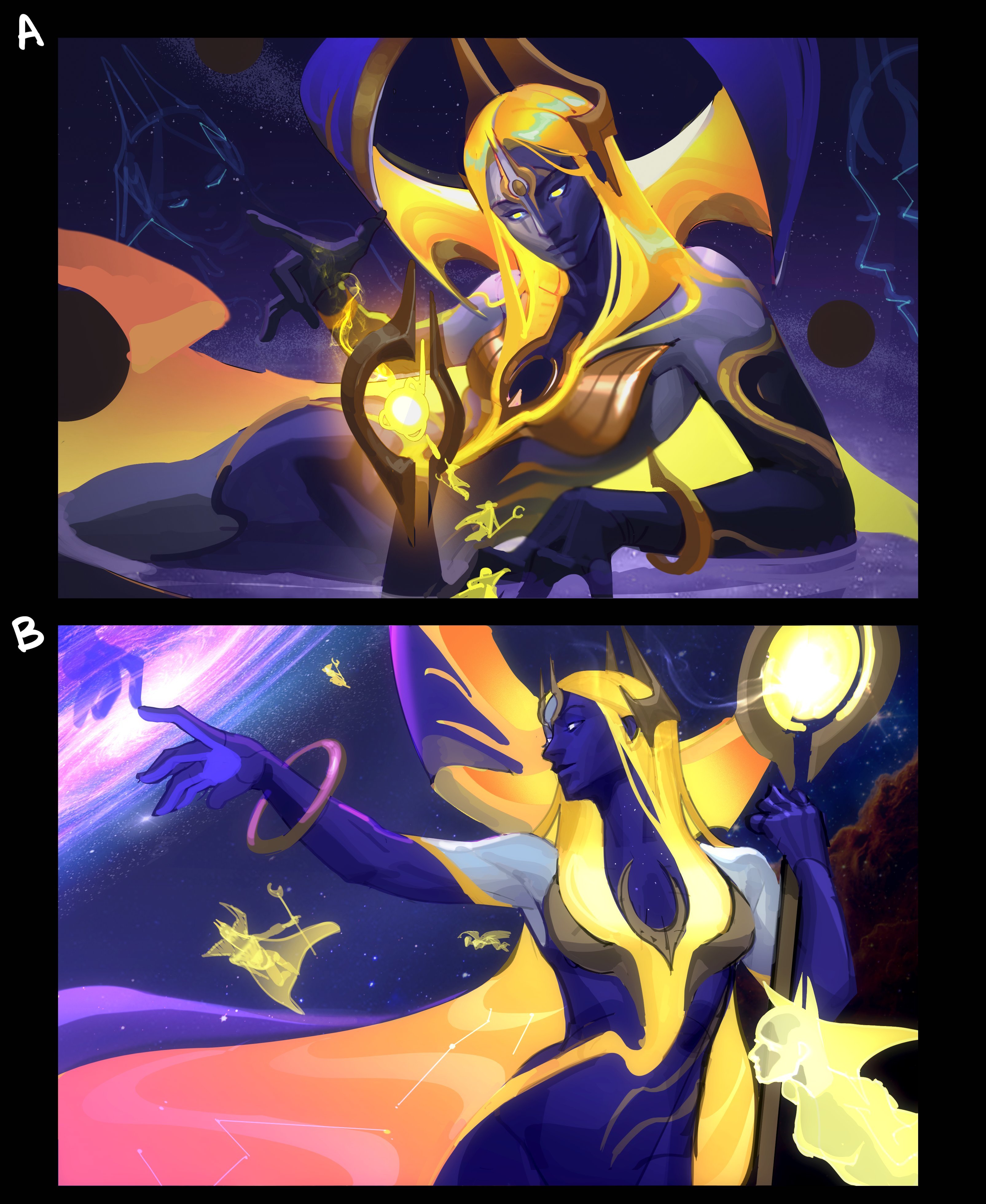 云顶之弈第17赛季星界 乐芙兰原画设计英雄联盟