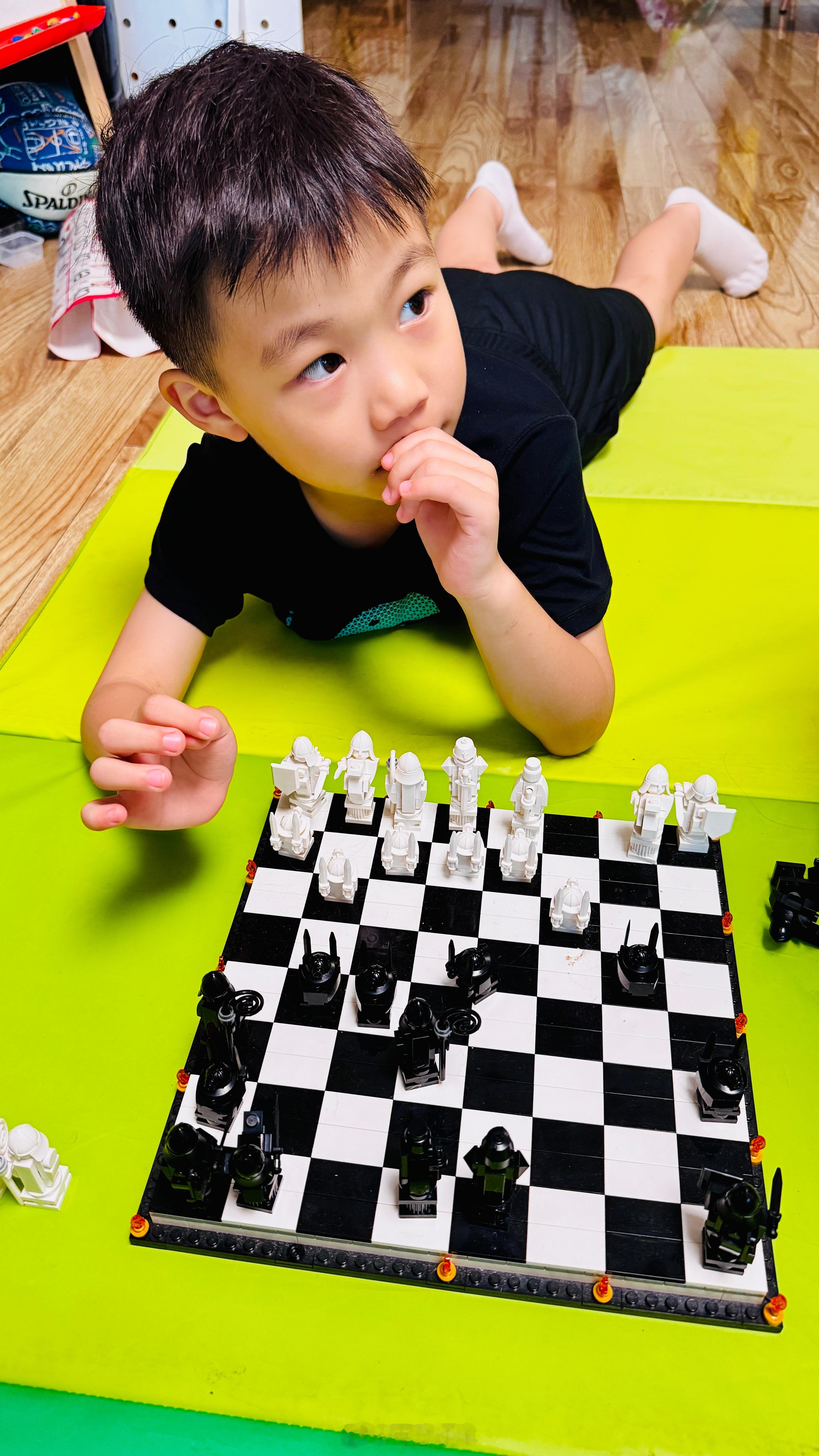 好几天没陪他了…让我下棋子♟️上海[超话] ​​​
