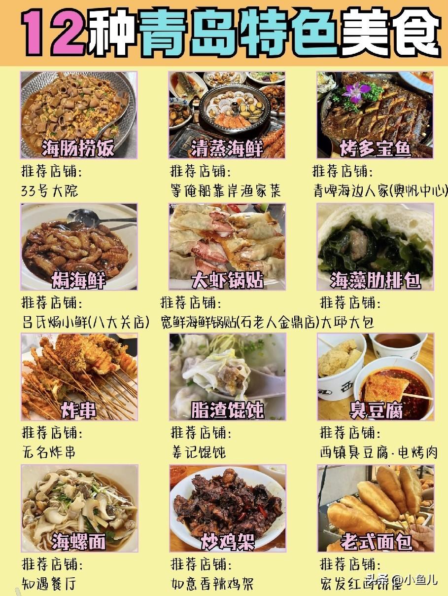 青岛美食来一波
来青岛根本不用费劲做美食攻略，随便钻进街边小店都不踩雷！
刚上岸