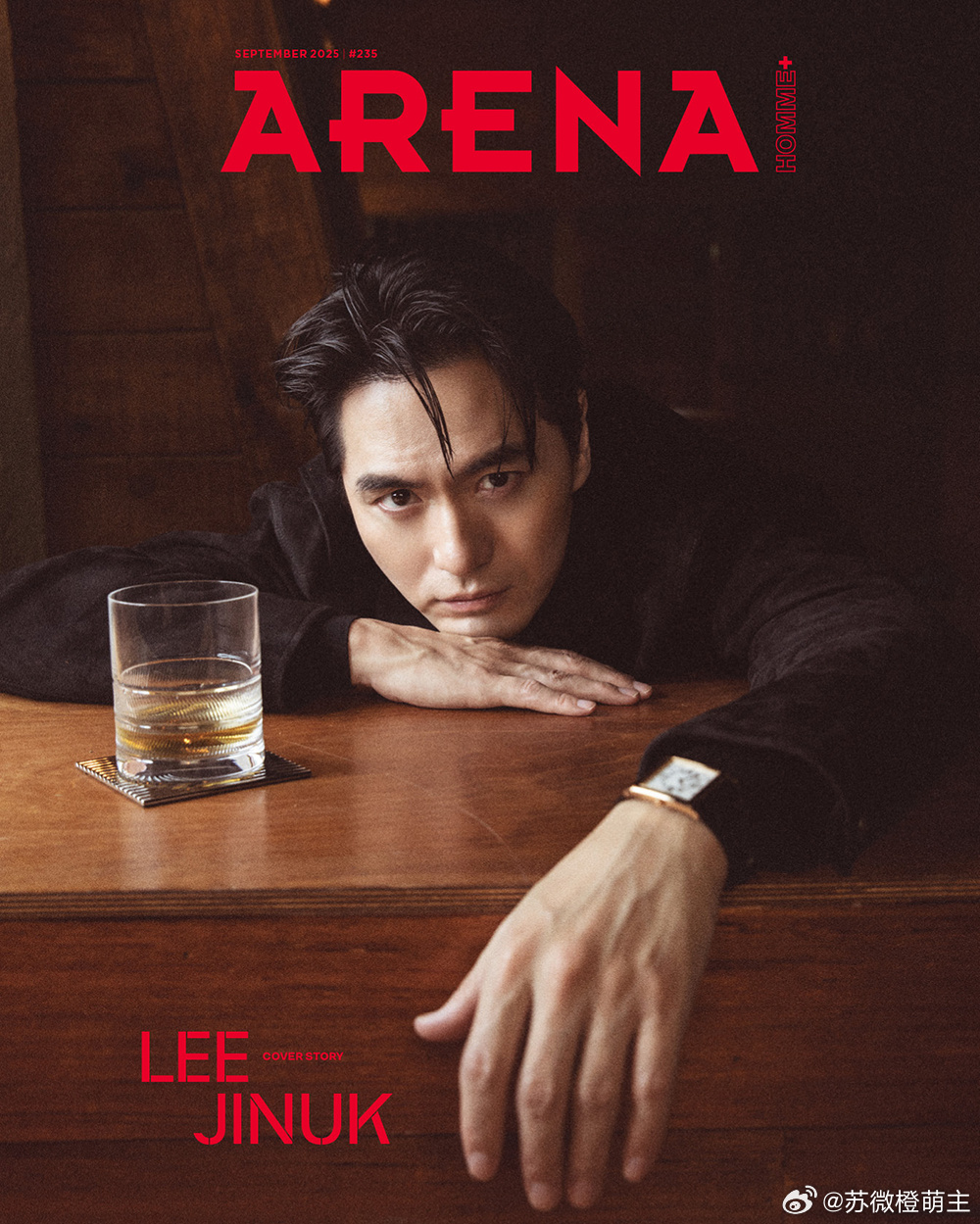 李阵郁 《Arena Homme Plus》9月刊封面在后续的采访中，这位长期投