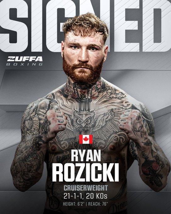 拳坛速递 瑞安-罗齐基 （Ryan Rozicki ）确认签约 zuffa bo