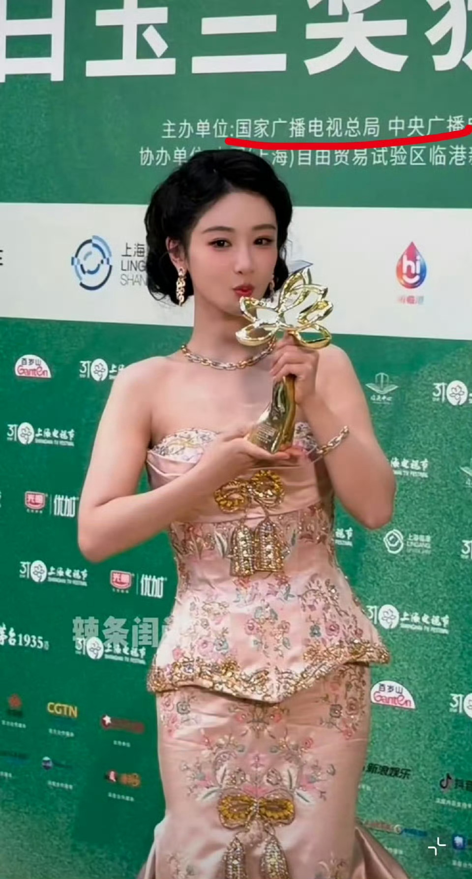 白玉兰主办单位是广电哦~~国家级奖项，真正的官方认可/大众认可/含金量最高