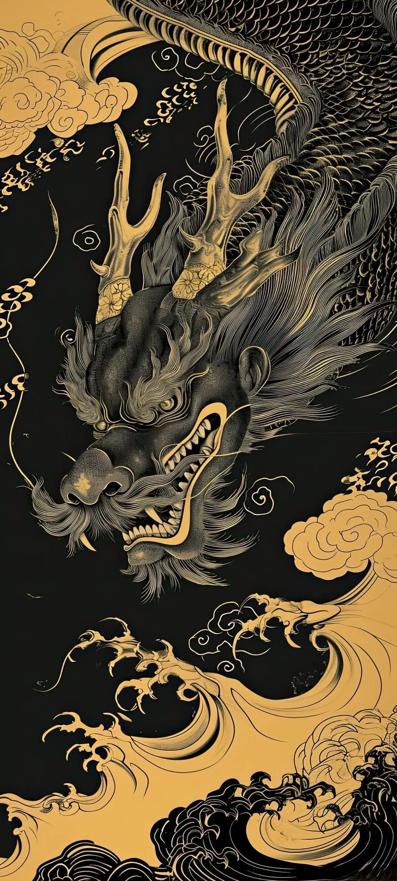 龙年系列手机壁纸，分享给大家[哇][哇][哇] ​​​