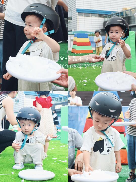 2️⃣岁宝宝的首次打雪仗！简直要玩疯！！
