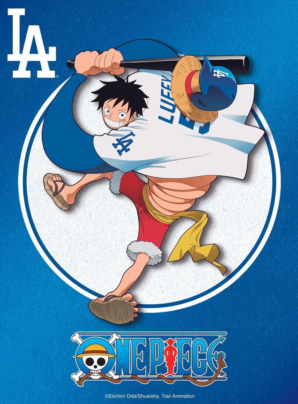 海贼王 【本田快讯】       今年海贼王也将与道奇队联动！时间是7.2晚的比