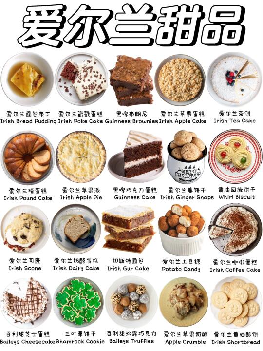 最经典的爱尔兰甜品，温暖你的胃和味蕾❗️