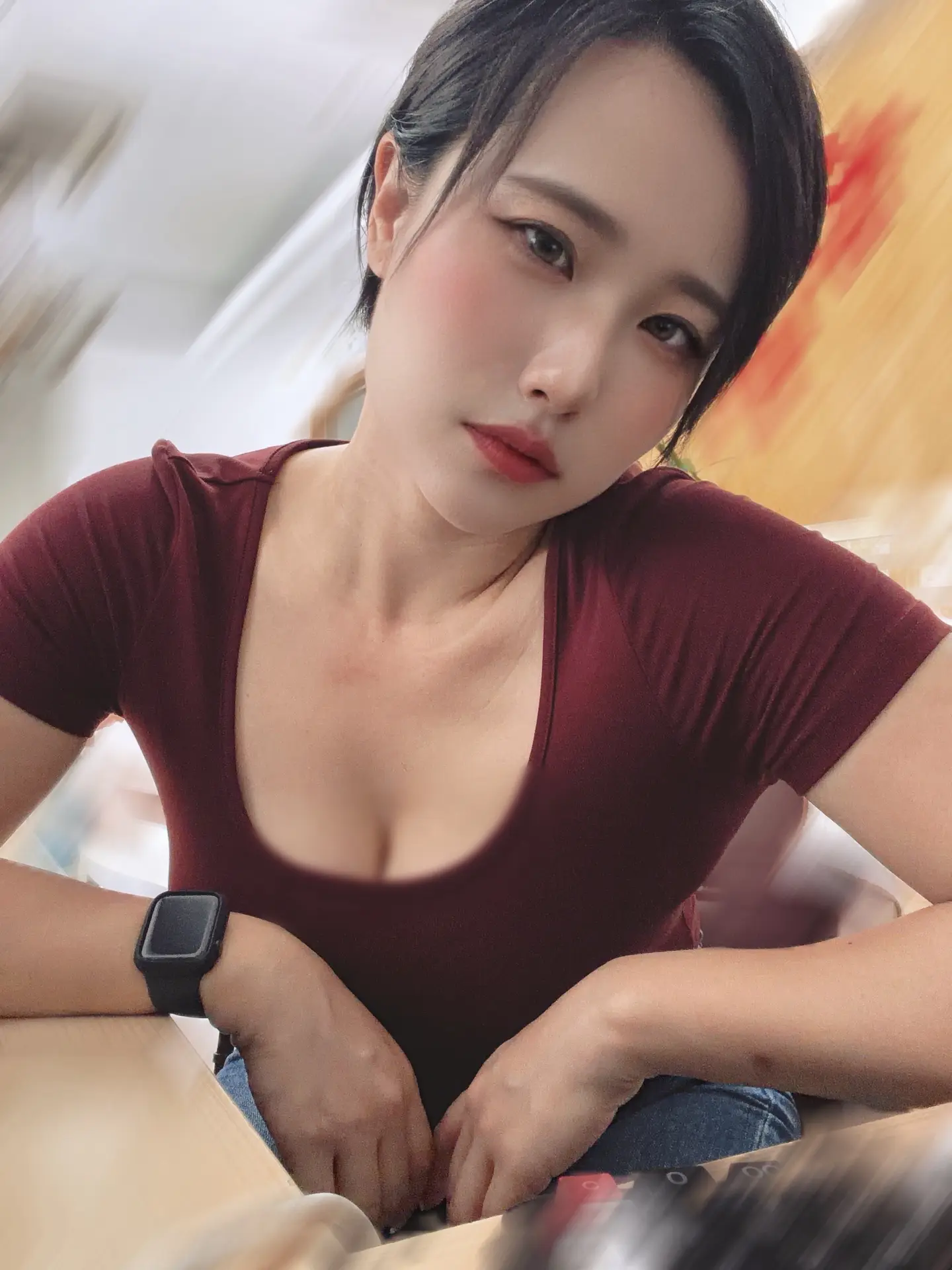 短发