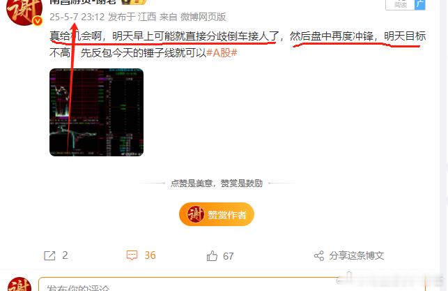 完美不，昨晚就提前预判到了今天的行情，目前看全部正确，市场是真的好，加油冲刺，目