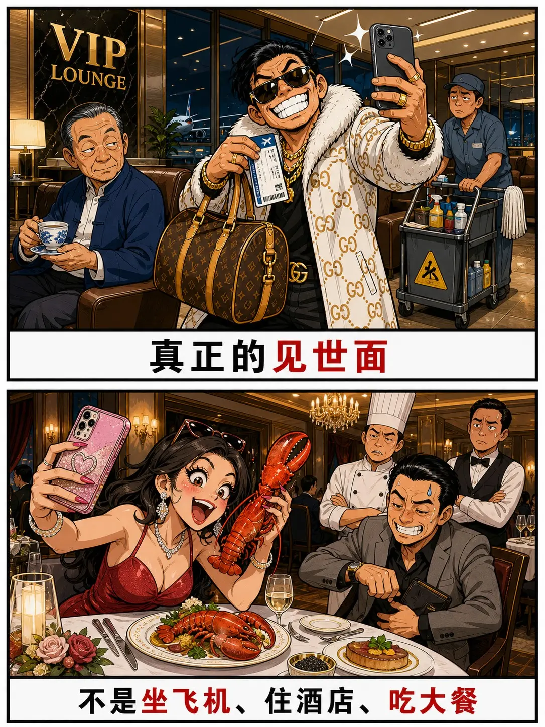 所谓见世面，应该是见世界的每一面。