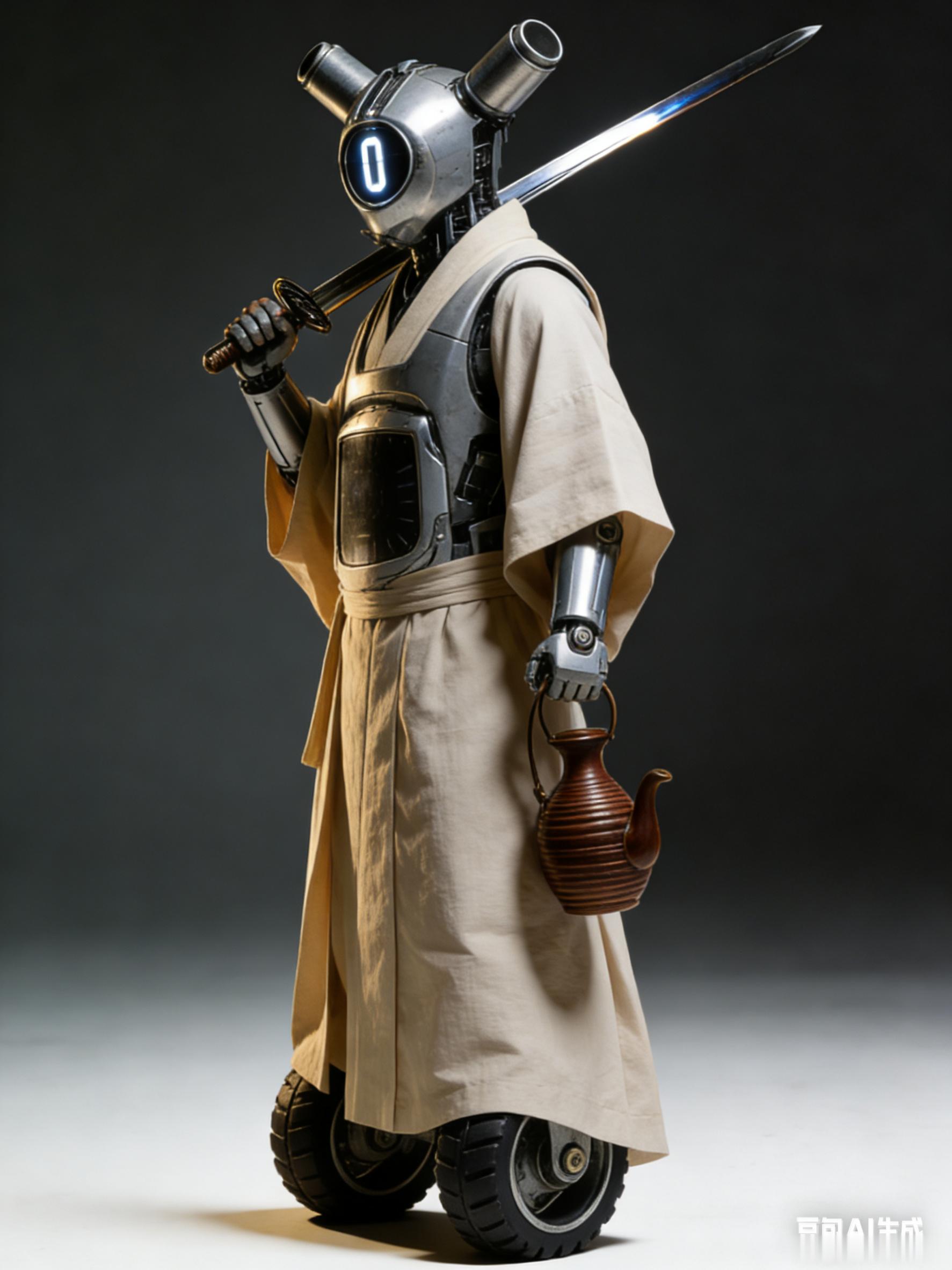 禅修的机器人🤖宇宙赛博朋克2077科幻赛博朋克2077