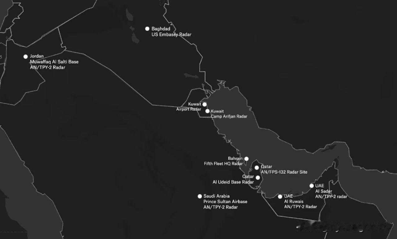 🇮🇷🇺🇸 基于现有卫星图像的报告显示，自战争爆发以来，美国在中东地区至少