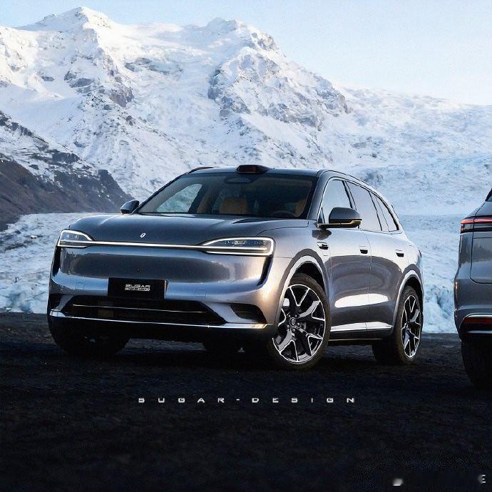 看到网友把问界M6的假想图已经设计出来了，还有路上拍的伪装图，大家可以拼一下猜想