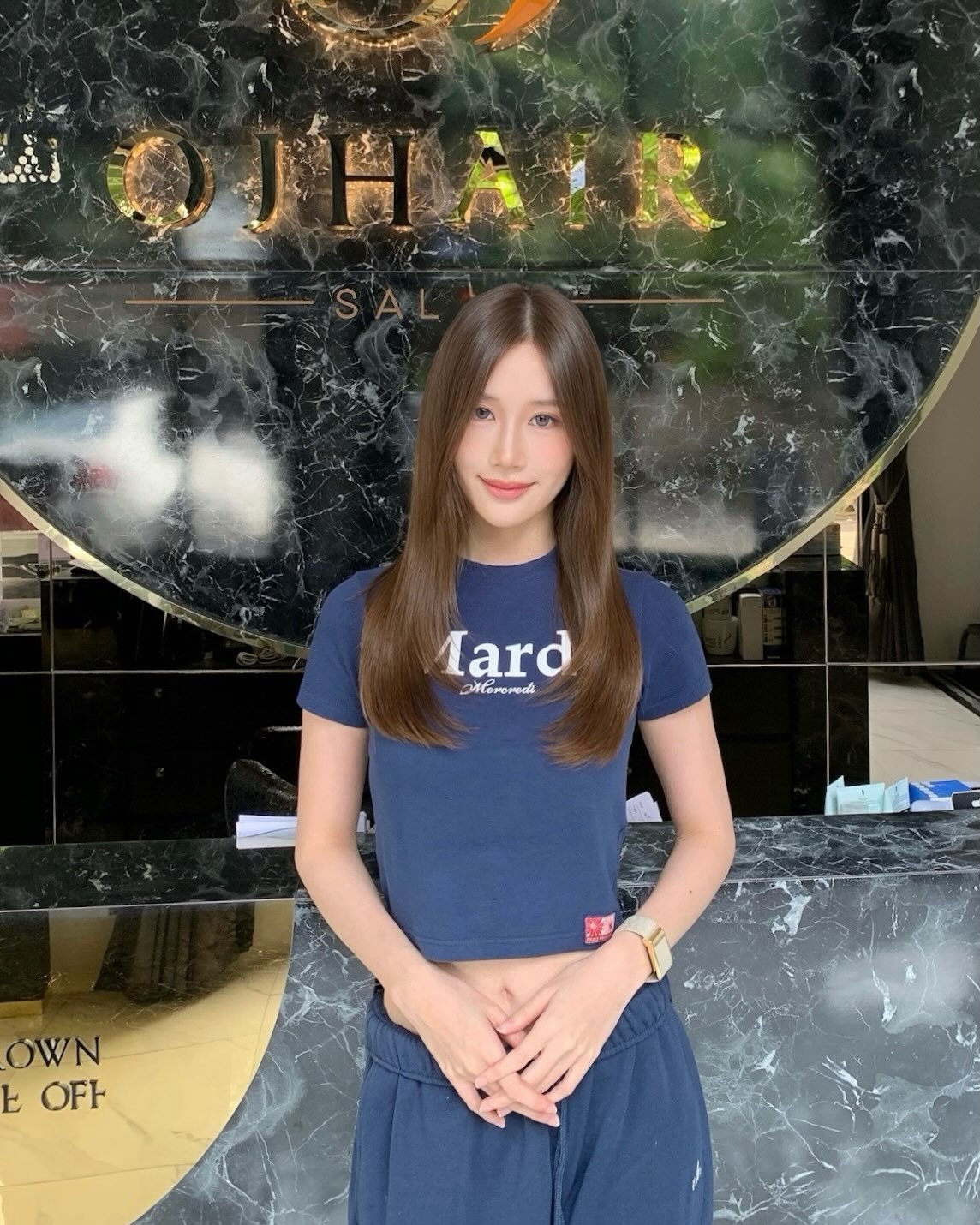 【🥥】去弄头发了