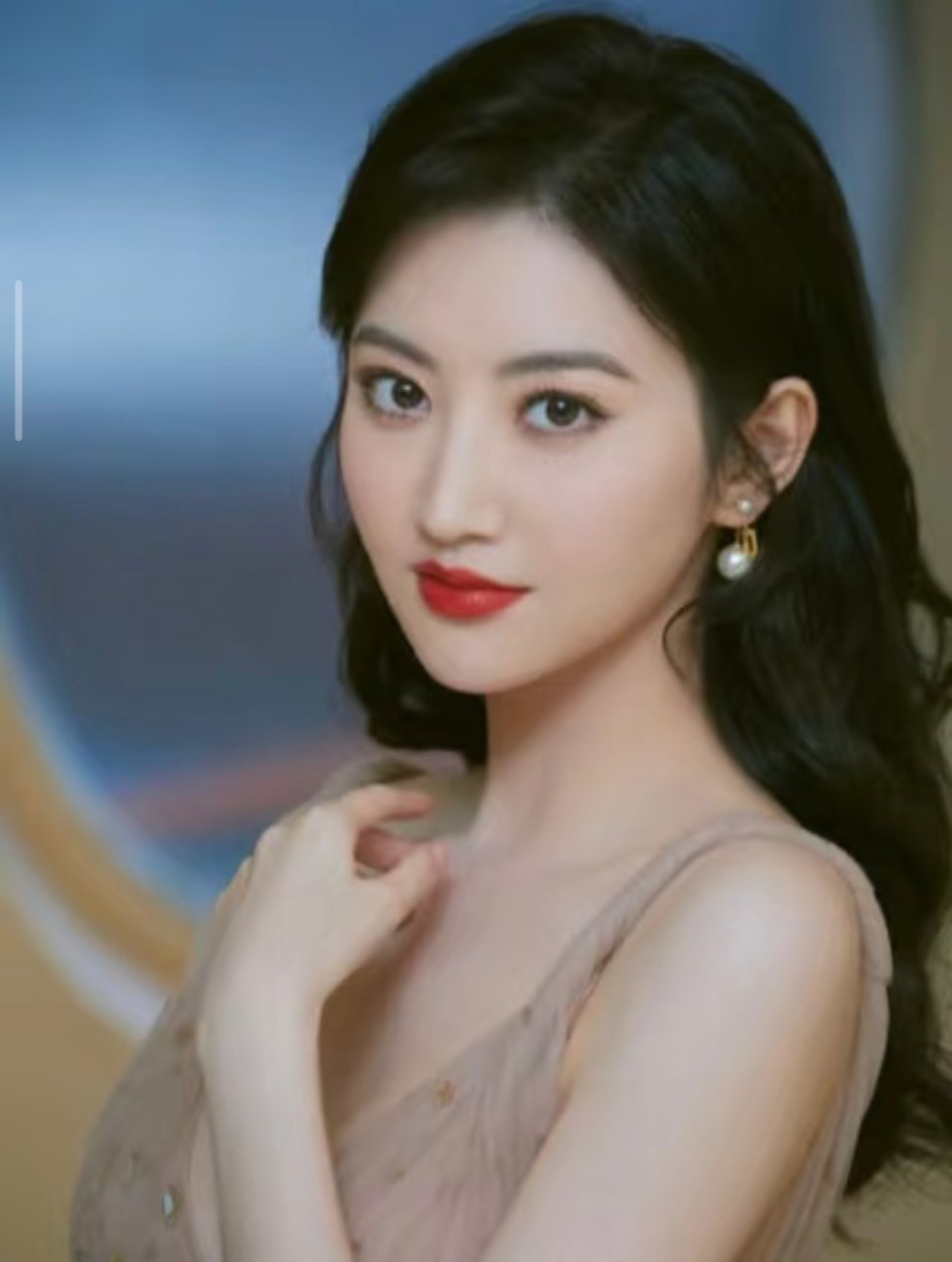 景甜｜时尚潮流女神拍摄出片的女神景甜景甜素颜与朋友聚会