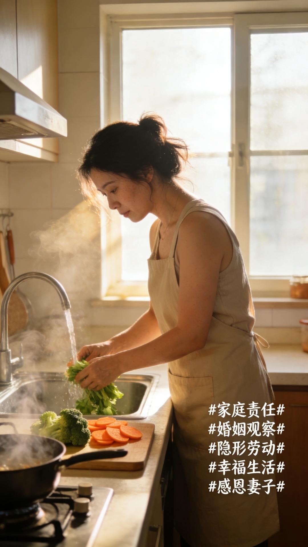 计算了妻子的“隐形劳动”：如果付费，我年薪百万也雇不起她！家庭责任 婚姻观察 隐