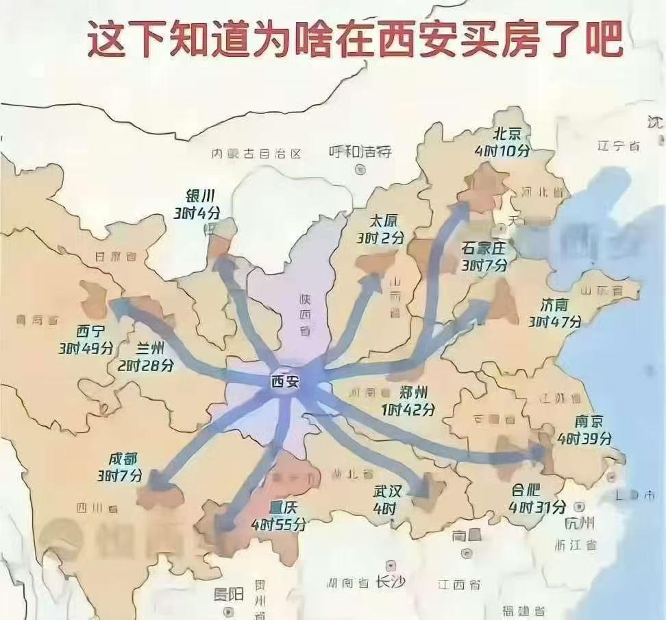 西安的地理位置很好啊，气候也不错的！