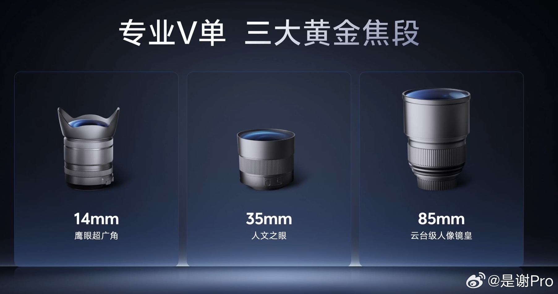 vivo X300 Ultra搭载了蓝图x索尼LYTIA901 ，在各个焦段上的