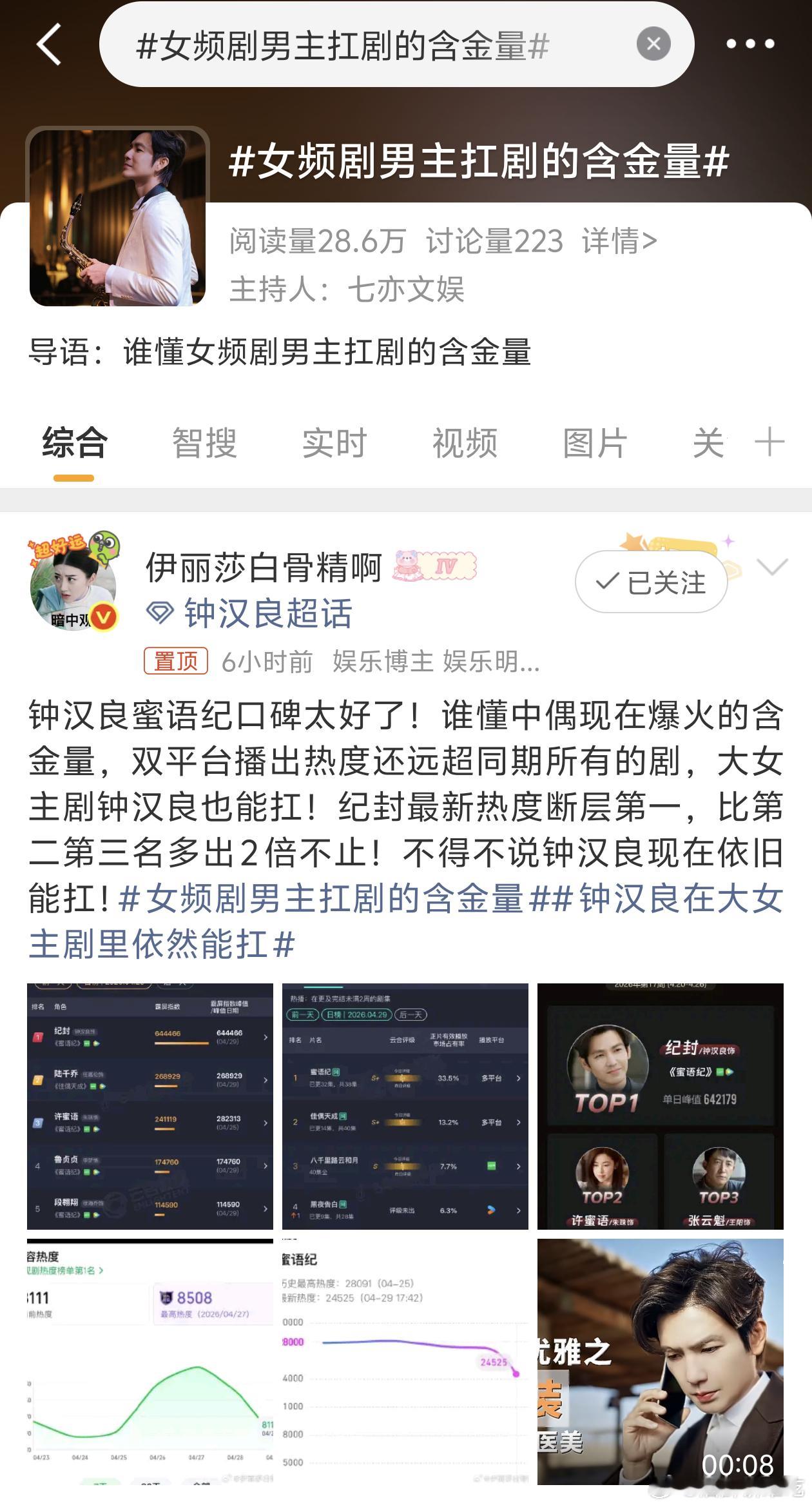 这部从第一集至今热度都来自朱珠和李梦吧 