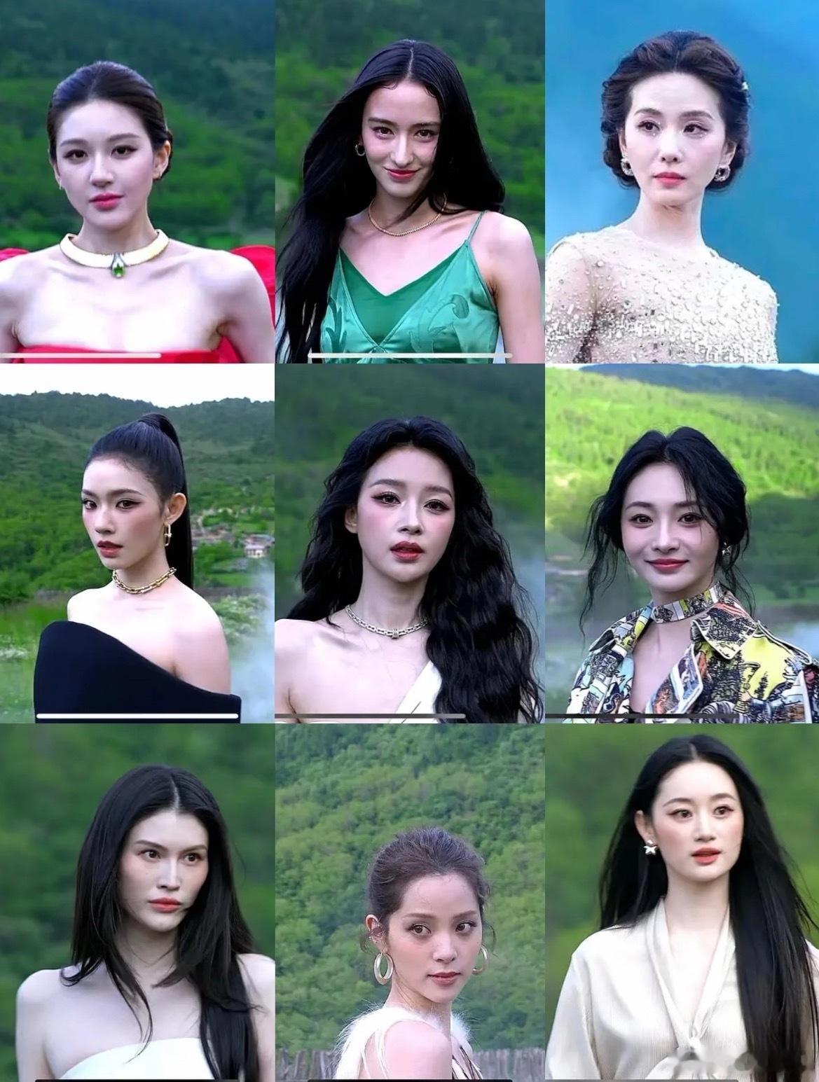 vogue盛典明星红毯怼脸生图，有些大头照八字弱的少看 