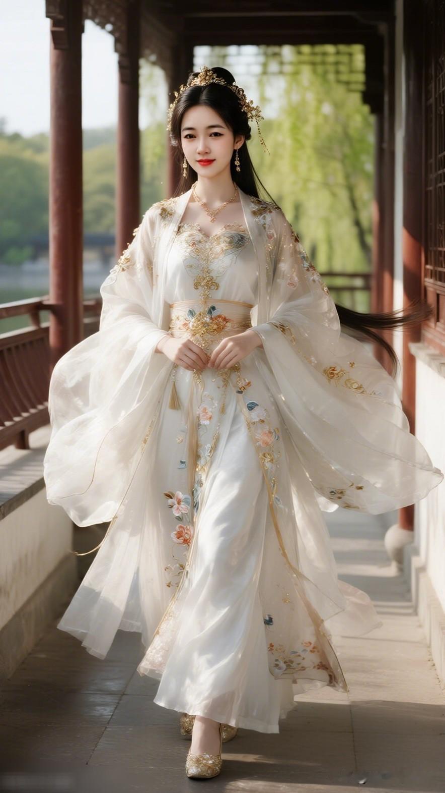 华裳映日，美女如画。看过哪些惊艳时光的美女？ 穿越时空的古典美人，梦回古代的优雅