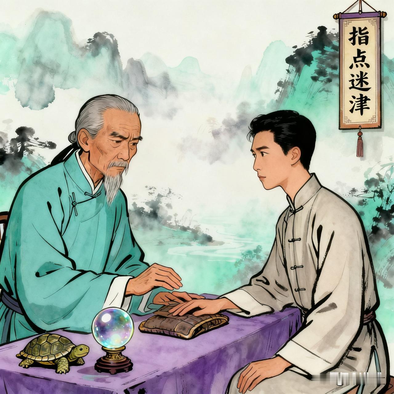 占卜啦！只需要告诉我3个数，脑子里想着你想卜的事，说出3个你脑子里闪现出来的三位