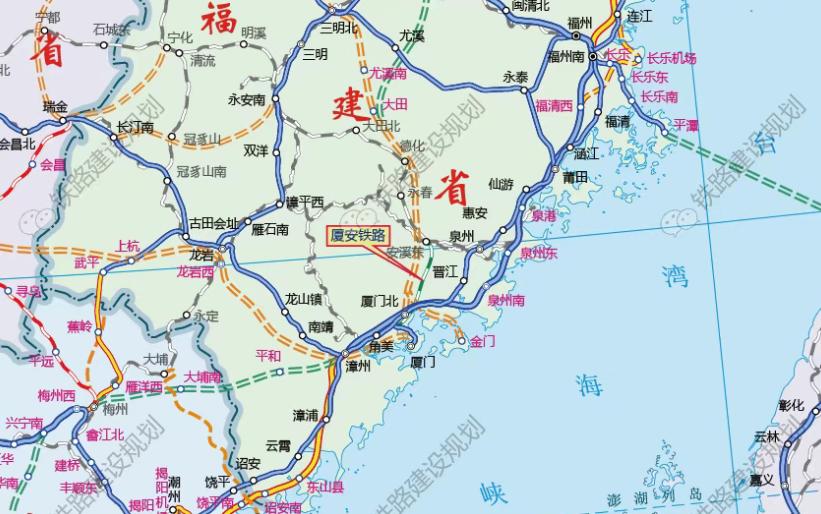 6月9日，中铁二院挂出了厦安铁路项目可研用地预审及报批工作的招标公告——这意味着