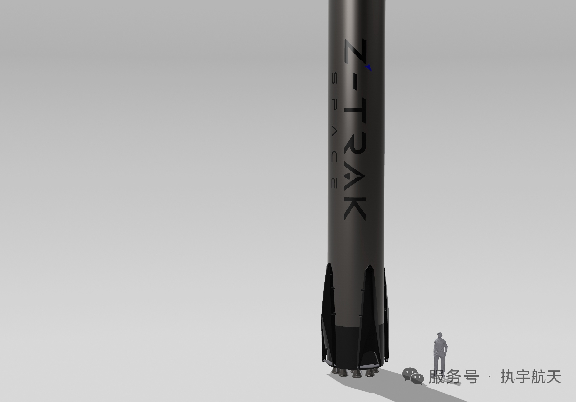 执宇航天裂变号(FISSION)可回收中小型运载火箭参数箭体直径：1.7米箭体高