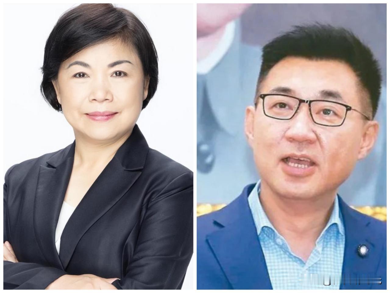 果然不出所料，备受国民党主席郑丽文支持的台中市长候选人杨琼璎，在得知江启臣公开表